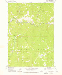 Yellow Pine 1973 topographic map thumbnail