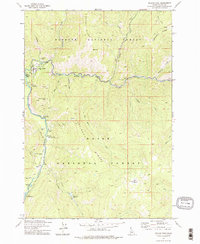 Yellow Pine 1973 topographic map thumbnail