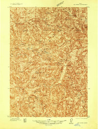 Big Creek 1937 topographic map thumbnail
