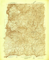 Headquarters 1938 topographic map thumbnail