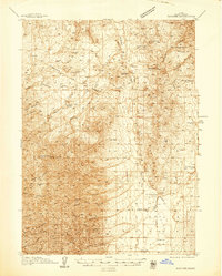 Pauline 1938 topographic map thumbnail