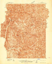 Yellow Pine 1937 topographic map thumbnail