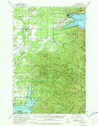 Athol 1961 topographic map thumbnail