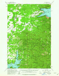 Athol 1961 topographic map thumbnail