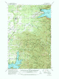 Athol 1961 topographic map thumbnail