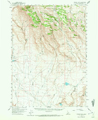 Bennett Mtn topographic map thumbnail