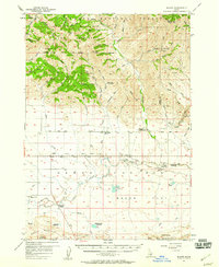 Blaine 1957 topographic map thumbnail