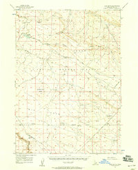 Blue Butte topographic map thumbnail