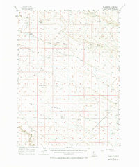 Blue Butte 1956 topographic map thumbnail