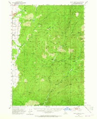 Boiling Springs 1953 topographic map thumbnail