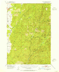 Boiling Springs 1953 topographic map thumbnail