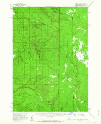 Buffalo Lake 1957 topographic map thumbnail