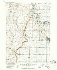 Buhl 1959 topographic map thumbnail