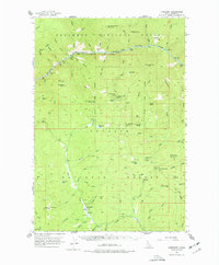 Burgdorf 1956 topographic map thumbnail