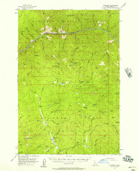 Burgdorf 1956 topographic map thumbnail