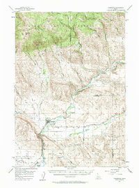 Cambridge 1957 topographic map thumbnail