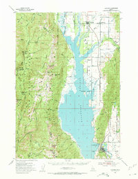 Cascade 1954 topographic map thumbnail