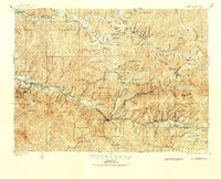 Coeur D'Alene District 1901 topographic map thumbnail