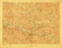 Coeur D'Alene District topographic map thumbnail