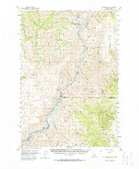 Copperfield 1957 topographic map preview