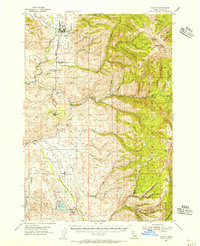 Council 1954 topographic map thumbnail