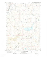 Crane Creek Reservoir 1957 topographic map thumbnail
