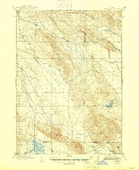 Cranes Flat 1917 topographic map thumbnail