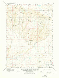 Davis Mountain 1957 topographic map thumbnail