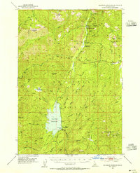 Deadwood Reservoir 1953 topographic map thumbnail