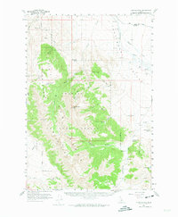 Doublespring 1956 topographic map thumbnail