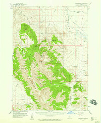 Doublespring 1956 topographic map thumbnail