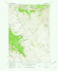 Edie Ranch 1957 topographic map thumbnail