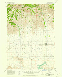 Fairfield 1957 topographic map thumbnail