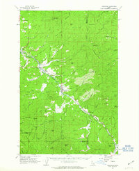 Fernwood 1961 topographic map thumbnail