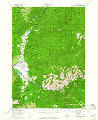 Garden Valley 1959 topographic map thumbnail