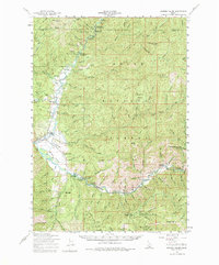 Garden Valley 1959 topographic map thumbnail