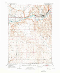 Glenns Ferry 1948 topographic map thumbnail