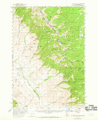 Goldstone Mtn 1956 topographic map thumbnail