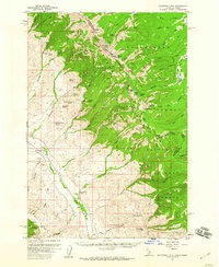 Goldstone Mtn 1956 topographic map thumbnail