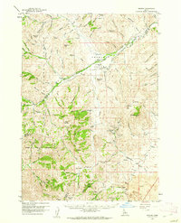 Grouse 1960 topographic map thumbnail