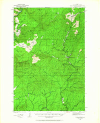 Headquarters 1938 topographic map thumbnail
