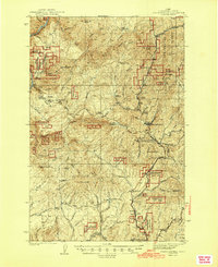 Headquarters 1944 topographic map thumbnail