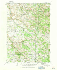 Hell Creek 1924 topographic map preview