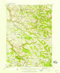 Hell Creek 1924 topographic map thumbnail