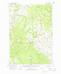 Hornet 1957 topographic map thumbnail