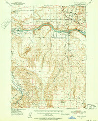 Indian Cove 1948 topographic map thumbnail