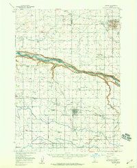 Jerome 1950 topographic map thumbnail