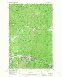Kellogg topographic map thumbnail
