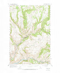 Kendrick 1961 topographic map thumbnail