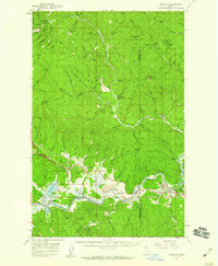 Kingston 1957 topographic map thumbnail